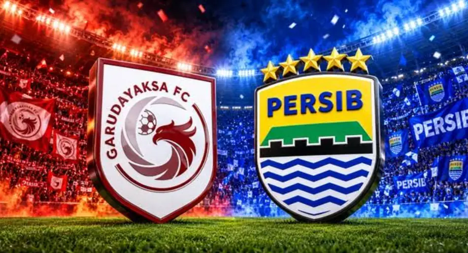 Line Up Garudayaksa vs Persib Fitrah Starter Beckham Cadangan