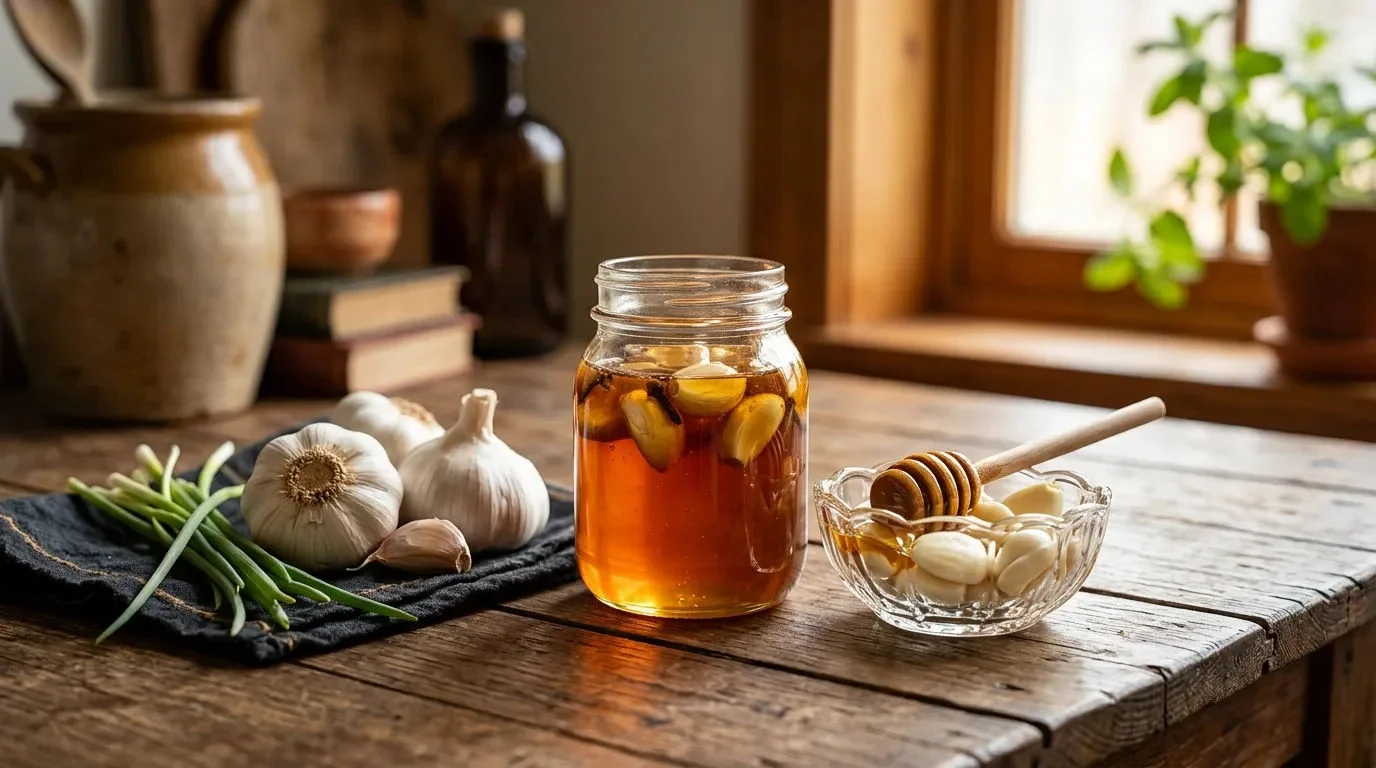 Resep Herbal Bawang Putih dan Madu: Inovasi Alami untuk Kesehatan Jantung dan Perlindungan Anti-Bakteri